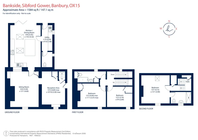 Floorplan 1 for Bankside, Sibford Gower, OX15