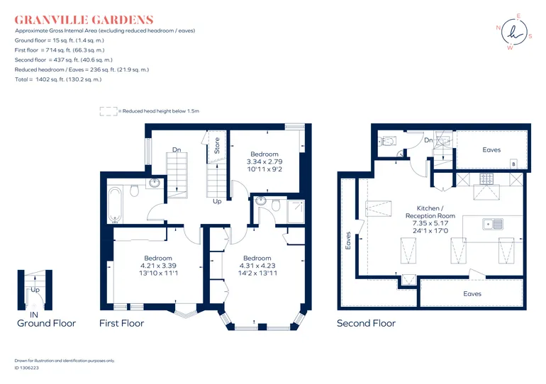 Floorplan 1 for Granville Gardens, Ealing, W5