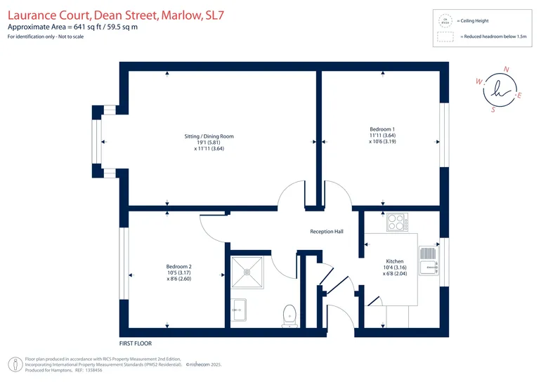 Floorplan 1 for Cambridge Road, Marlow, SL7