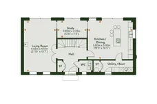 Willowside Grange, Withington, Cheltenham floorplan 1 out of 2