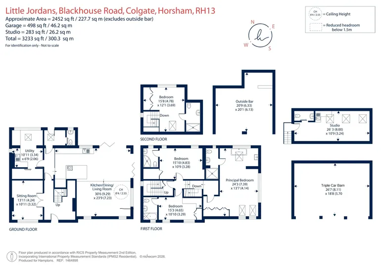 Floorplan 1 for Blackhouse Road, Colgate, RH13