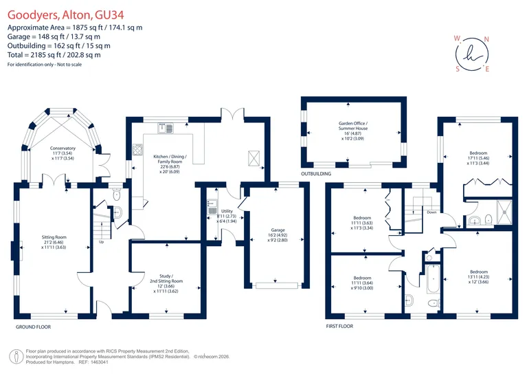 Floorplan 1 for Goodyers, Alton, GU34
