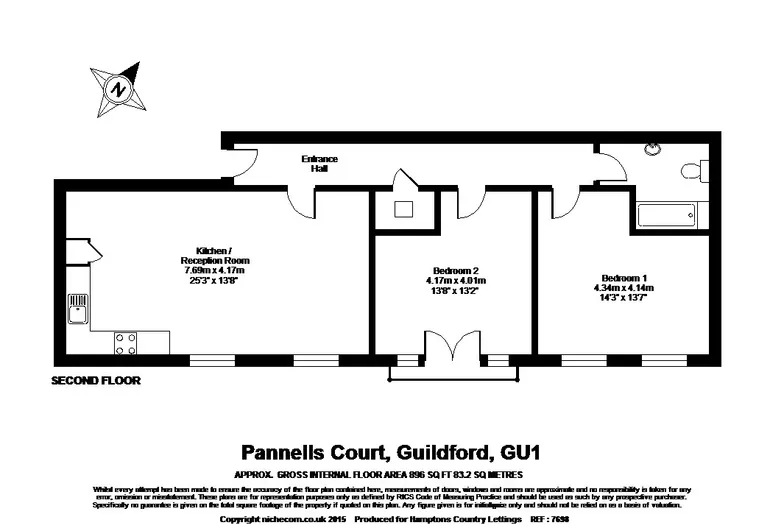 Floorplan 1 for High Street Guildford GU1