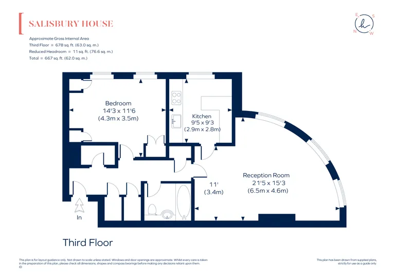 Floorplan 1 for Drummond Gate London SW1V