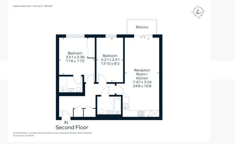 Floorplan 1 for Eden Road Dunton Green TN14