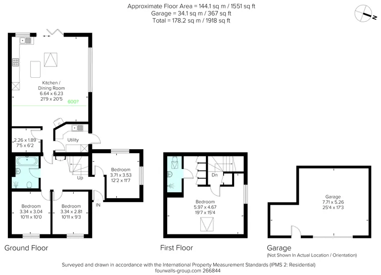 Floorplan 1 for Buckley Green Henley-in-Arden B95
