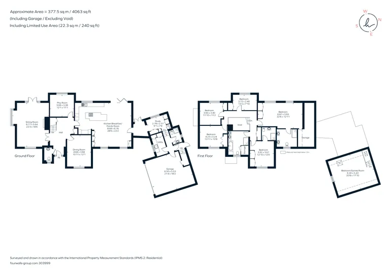 Floorplan 1 for Woodcote End, Epsom, KT18