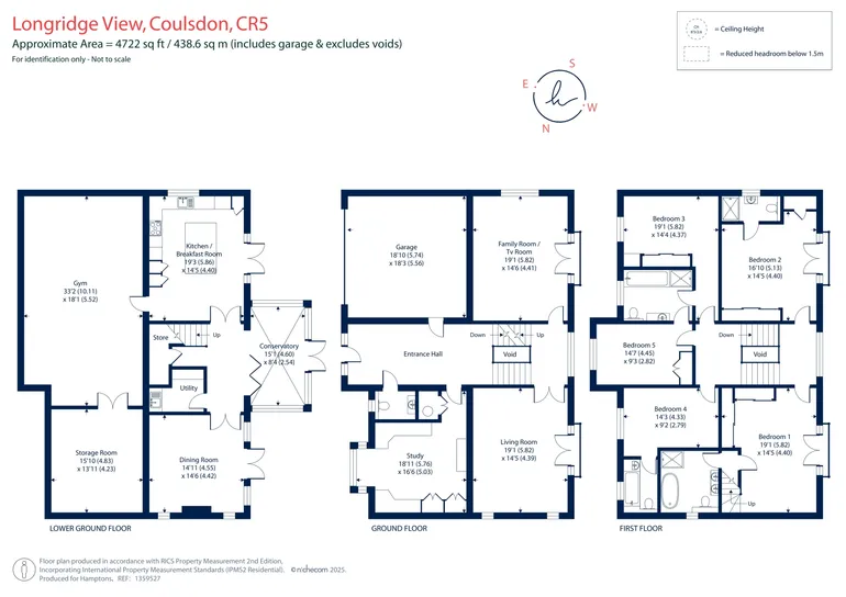 Floorplan 1 for Longridge View, Chipstead, CR5