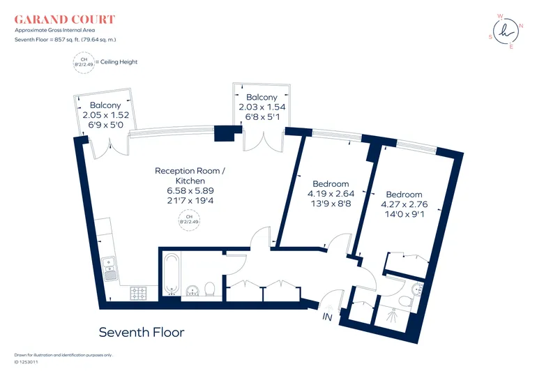 Floorplan 1 for Eden Grove, London, N7