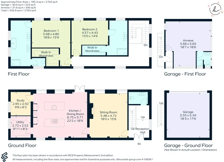 Floorplan 1 for Yeomans Drive, Aston, SG2