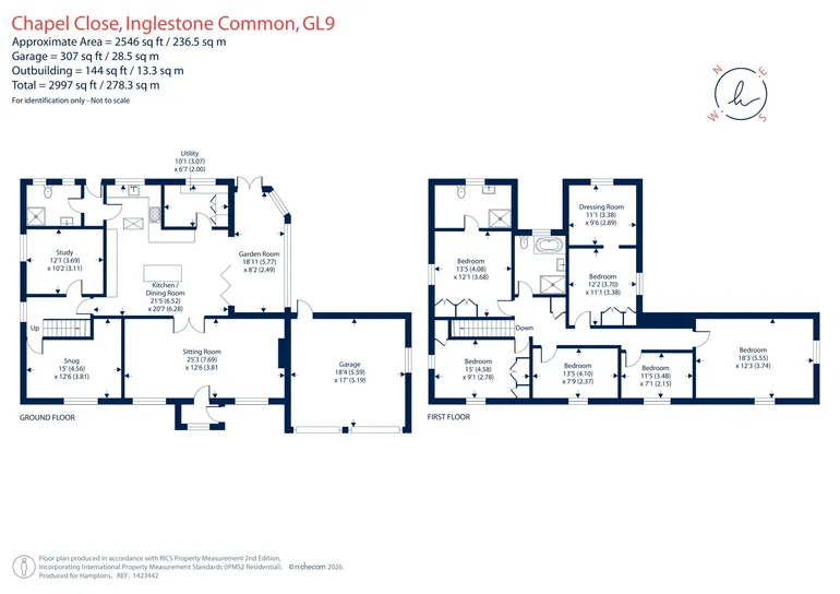 Floorplan 1 for Oxleaze Farm Road, Hawksbury, GL9