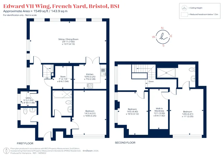 Floorplan 1 for French Yard, Bristol, BS1