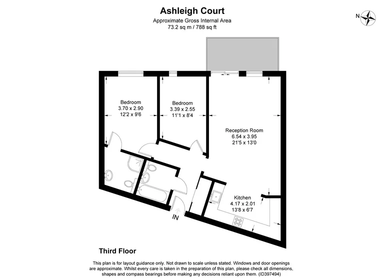 Floorplan 1 for Loates Lane Watford WD17