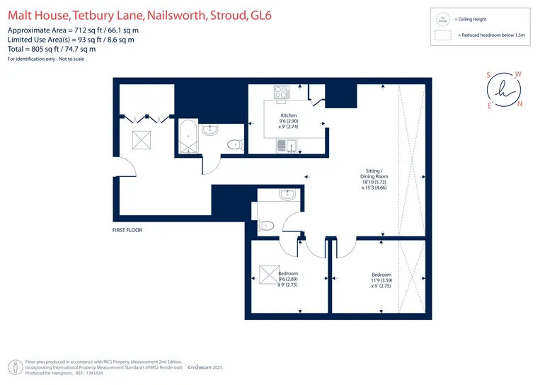 Floorplan 1 for Tetbury Lane Nailsworth GL6