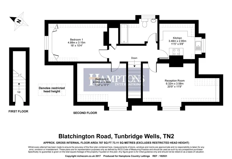 Floorplan 1 for Blatchington Road Tunbridge Wells TN2