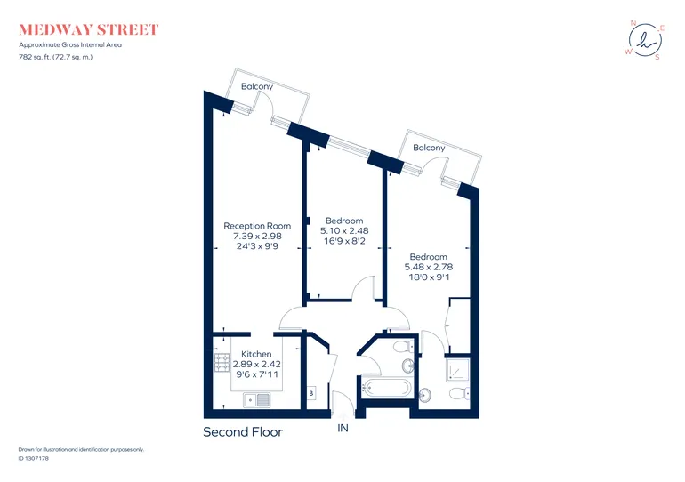 Floorplan 1 for Medway Street London SW1P