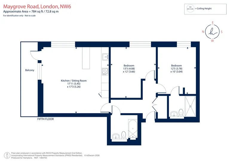 Floorplan 1 for Maygrove Road London NW6
