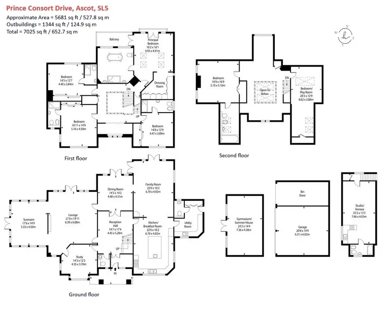 Floorplan 1 for Prince Consort Drive, Ascot SL5