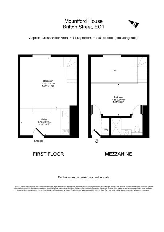 Britton Street, London, EC1M floorplan