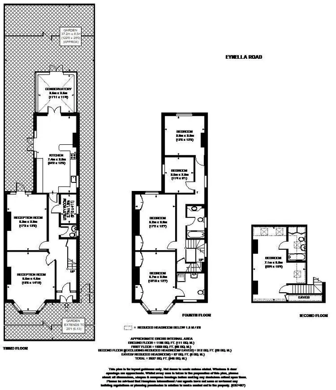 Floorplan 1 for Eynella Road, SE22