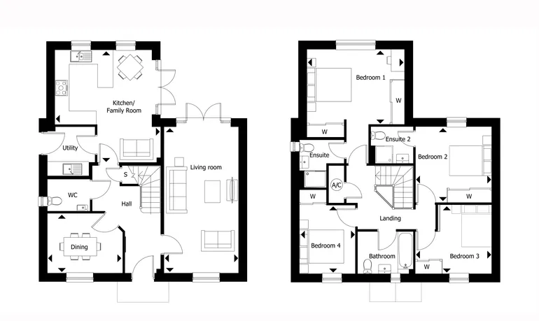 Floorplan 1 for Middleton Cheney, Banbury, OX17