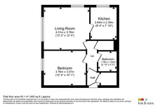 Clappentail Lane, Lyme Regis floorplan 1 out of 1