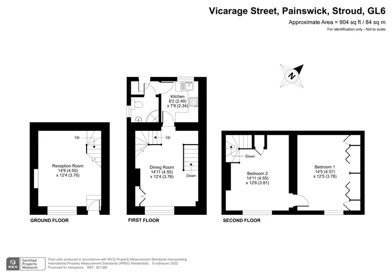 Floorplan 1 for Vicarage Street, Painswick, Stroud, GL6