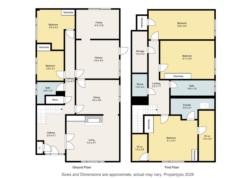 Floorplan for 2 Knocklyon Heights, Knocklyon, Dublin 16, D16X2P0