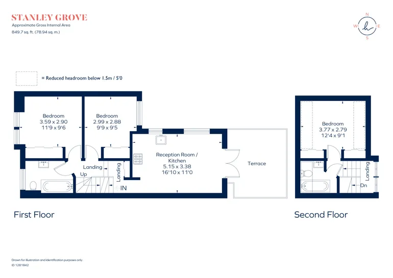 Floorplan 1 for Stanley Grove, London, SW8