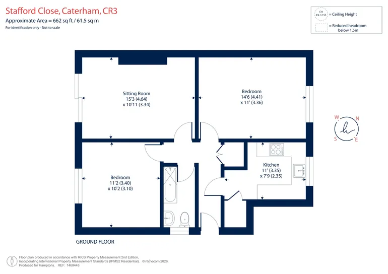 Floorplan 1 for Stafford Close, Caterham, CR3