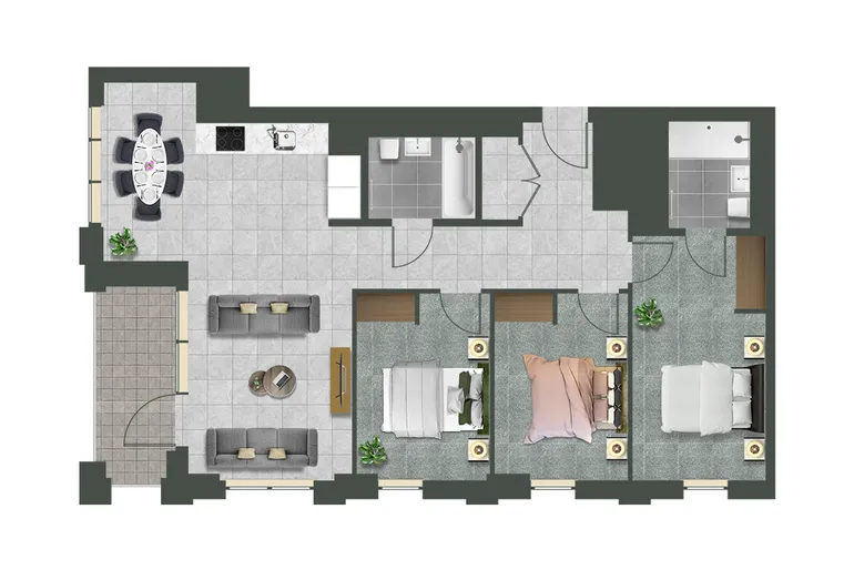 Floorplan 1 for Hove Central, 11 Boulevard Place Brighton BN3