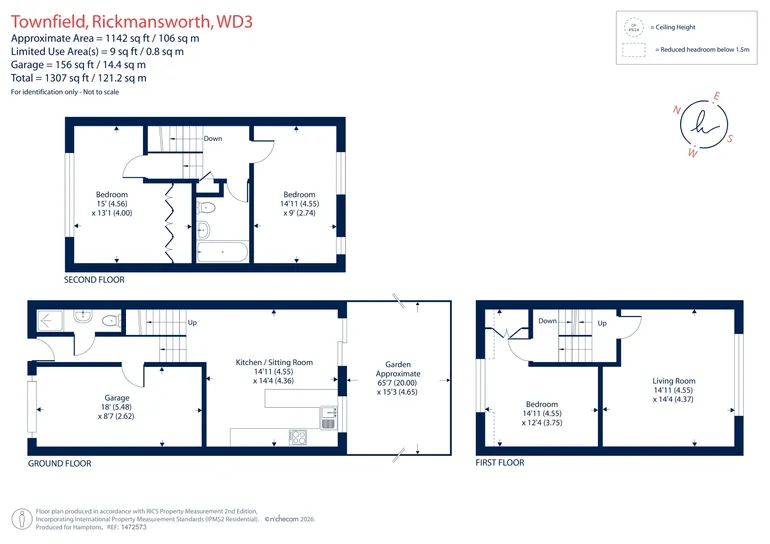 Floorplan 1 for Townfield Rickmansworth WD3