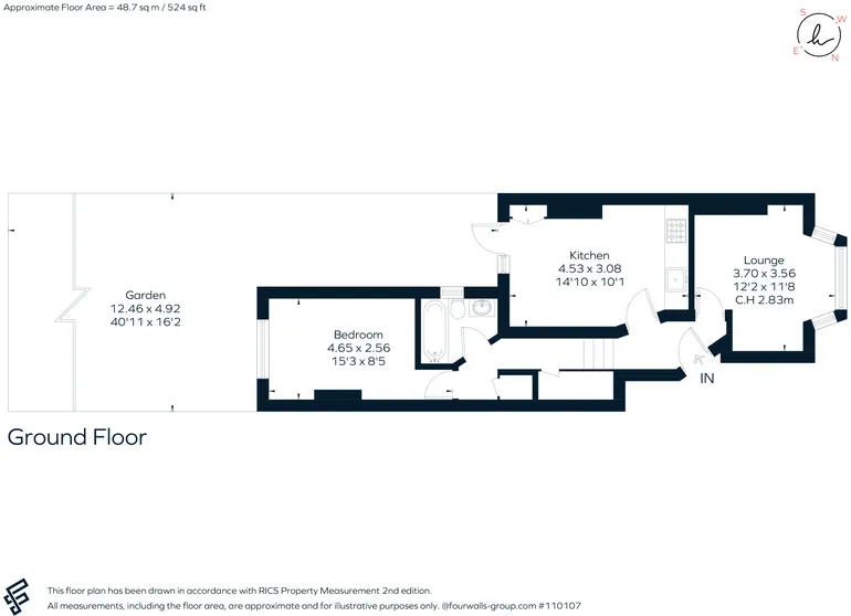 Floorplan 1 for Ostade Road London SW2