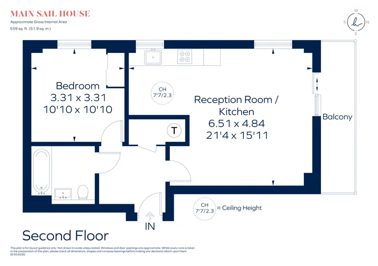 Floorplan 1 for Woolwich Church Street Woolwich SE18