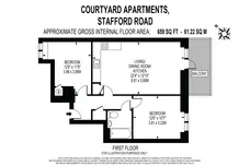Stafford Road, CROYDON floorplan 1 out of 1