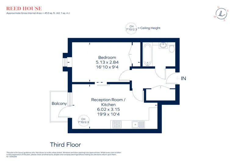 Floorplan 1 for 21 Durnsford Road, London, SW19
