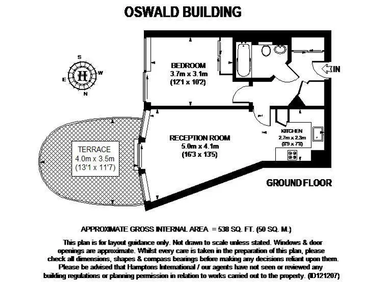 Floorplan 1 for Queenstown Road London SW11