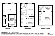 Clos Yr Wylan, BARRY floorplan 1 out of 1