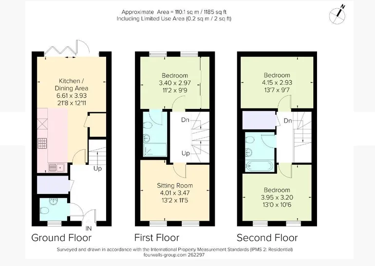 Floorplan 1 for Woodland Road, Dunton Green, TN14