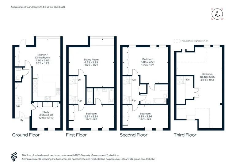 Floorplan 1 for The Cloisters Bridgeman Drive SL4