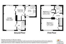 Nightingale Close, Lea Bridge, MATLOCK floorplan 1 out of 1