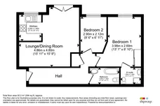 Sandringham Court, Great Barr, Birmingham floorplan 1 out of 1
