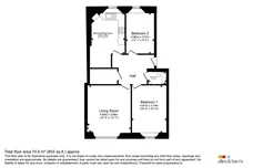 Meadowpark Street, Glasgow floorplan 1 out of 1