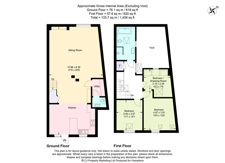 Floorplan 1 for Waterside, Chesham, HP5