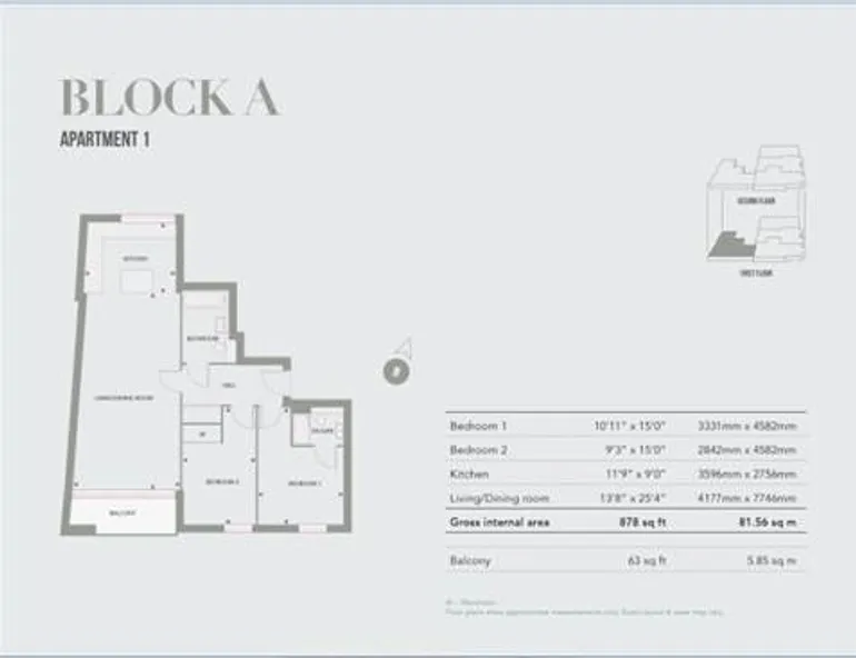 Floorplan 1 for Muswell Hill London N10