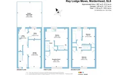 Ray Lodge Mews, Maidenhead floorplan 1 out of 1