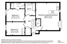 Curle Street, Glasgow floorplan 1 out of 1