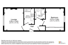 Eversley Street, Glasgow floorplan 1 out of 1