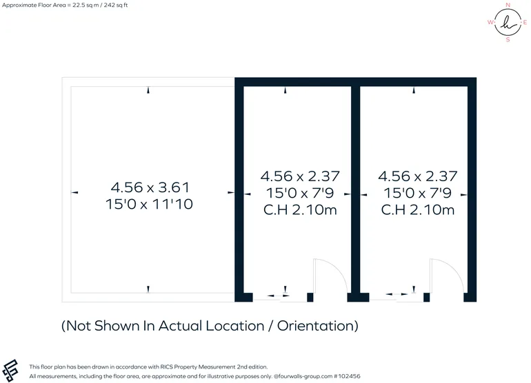 Floorplan 1 for Tritton Road, London, SE21