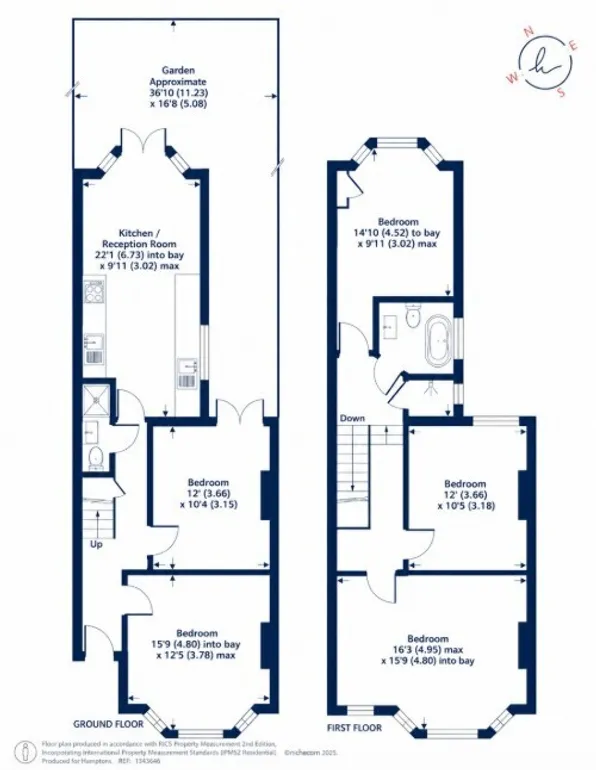 Floorplan 1 for Langham Road London N15